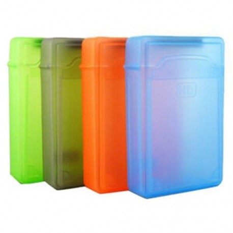 2X (5 PCS 3,5 hüvelykes hordozható IDE Sata HDD külső tok, merevlemez, kemény tok N3Q4