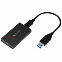 4X (mSATA - USB 3.1, 5 Gbps SSD ház adapter adapter esetén, C típusú USB, InterfM8G6