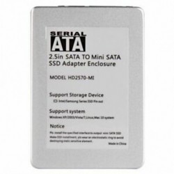 6X (Mini sata SSD merevlemez fordulat 2.5sata HDD doboz alumíniumötvözet N4C1)