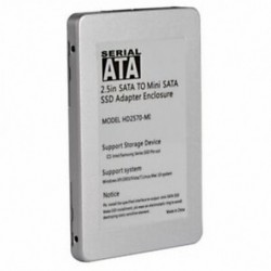 6X (2,5 hüvelykes sata hdd mini SSD mini szilárdtest merevlemez-továbbító dobozba al Q7J1