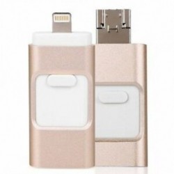 4X (OTG USB Flash meghajtó Apple iPhone iPad iPod Mobile USB Flash Disk BusZ3N9 számára