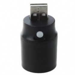1X (fekete műanyag, fehér fényű nyomógomb, USB LED lámpás zseblámpa Z9Z8)