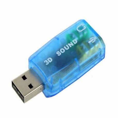 1X (USB-ről 3,5 mm-ig mikrofonos fejhallgató Jack sztereó fülhallgató 3D hangkártya audio adaptere C8K8