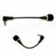 Rugalmas, 3,5 mm-es Jack mini mikrofon mikrofon PC laptop asztali Skype Yahoo B H2J7