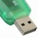 USB audio adapter, Külső adapter hangkártya hangszóró fejhallgatóval és M E5T6