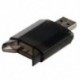 2X (SD MiniSD MMC T-Flash kulcs USB 2.0 kártyaolvasó (SD kártya és kártya adapter B4A8