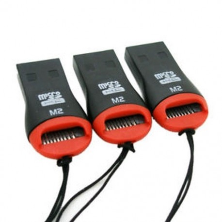 3 x USB 2.0 Micro SD kártya adapter olvasó író SDHC MMC Micro Sd 2528c B9W M4E8