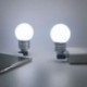 2X (USB LED izzó Mini éjszakai fény Led Night laptop asztali lámpa Clamp Flexib U8N3
