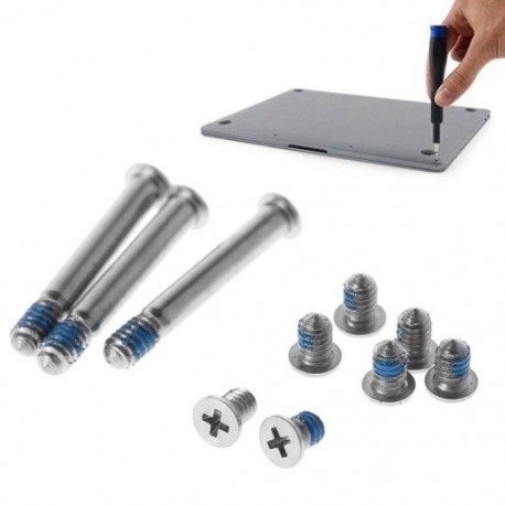 6X (Apple MacBook pro 13 hüvelykes, 15 hüvelykes, 17 hüvelykes hátlap-csavar MacBook H1F4-hez