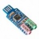 1X (Ingyenes illesztőprogram CM108 USB hangkártya USB hangkártya Chip Blue U7Q7)