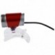 USB 5.0 megapixeles webkamera kristálycsipesszel a laptop PC piros C7D3-hoz