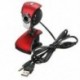 USB 50M 6 LED-ek Éjjellátó kamera Webkamera Webkamera mikrofonnal a PC-hordozható számítógéphez, Wi F6L4