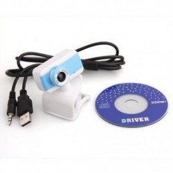USB klip 50,0 megapixeles webkamera webkamera MIC kékfehér számítógéppel a laptop számára