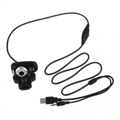 LED-ek: 30M Mega HD webkamera Web Cam kamera   mikrofon a PC laptop asztali Win 7 8 M7A9 készülékéhez