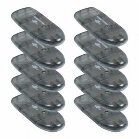 10 darabos USB 2.0 SDHC SD MMC memóriakártya-olvasó író a J8O4 PC laptophoz