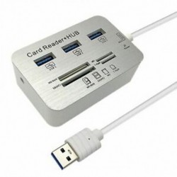 3.0 usb hub és kártyaolvasó COMBO nagy sebességű szegmens MS / SD / M2 / TF és A3V2