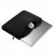 Hüvely tok MacBook notebook táska laptophoz, 3. modell, fekete kézitáska, mind az 14, az L1Q8-ban