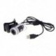 2X (USB 2.0 12 megapixeles HD kamera Web Cam 360 fok, MIC Clip-on-val a D X2D8 számára