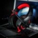 1X (ONIKUMA játékszerű fülhallgató mikrofonnal a PS4 PC Mac laptop hordozható tabletta Xbox One készülékhez, W N5W4