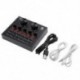 1X (V8 hangkártya audio interfész Külső USB élő közvetítésű Microphon Q3F7