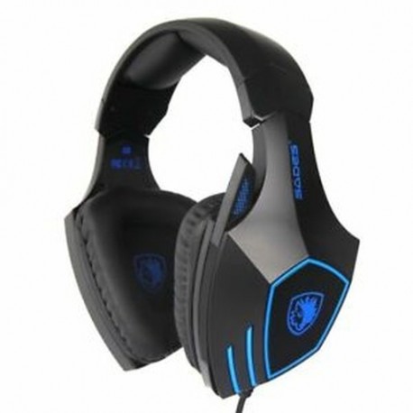 1X (SADES SA819 Gaming Headset Headset kábelezett 3,5 mm PC / XboxOne / PS4 fülhallgatóval Y0N2