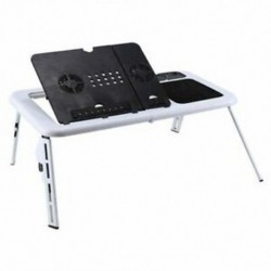 Laptop asztali összecsukható asztali e-asztal ágyú USB hűtőventilátorok állvány TV-tálca B4O9