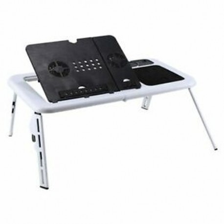 Laptop asztali összecsukható asztali e-asztal ágyú USB hűtőventilátorok állvány TV-tálca B4O9