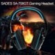 2X (SADES SA-708 GT Gaming Headset mikrofonnal, Gaming fejhallgató Comput C4W6