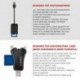 6X (sínes kamera néző iPhone iPad Mac és Android, SD és Micro-SD memória Ca K2O9 számára