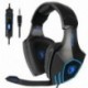 2X (SADES SA819 Gaming Headset Headset kábelezett 3,5 mm-es PC / XboxOne / PS4 Earbud wi A6R1