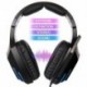 2X (SADES SA819 Gaming Headset Headset kábelezett 3,5 mm PC / XboxOne / PS4 fülhallgatóval V4M9