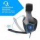 2X (SADES SA819 Gaming Headset Headset kábelezett 3,5 mm PC / XboxOne / PS4 fülhallgatóval V4M9