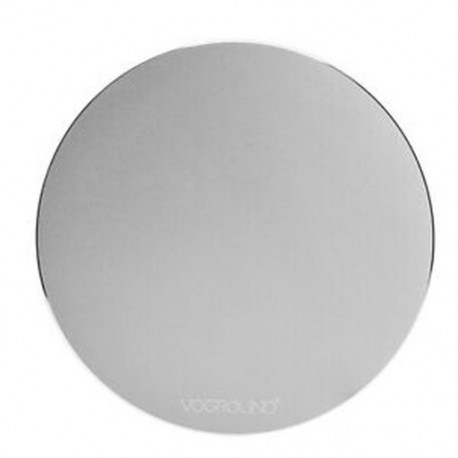 8X (Voground kerek keményfém alumínium egérpad mat, kör nagyon vékony Doubl V1U6