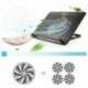 3X (Oimaster laptop hűtőventilátoros usb laptop hűtő hűtőpad alapú notebook CX9T3