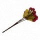 Selyemszövet művirág 15 fej Mini Rose Home Decor esküvői smal Q1K3-hoz