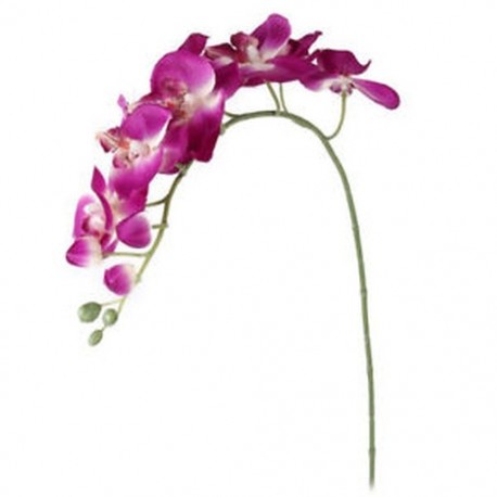 1 orchidea virág díszítő ág Orchidea pillangó mesterséges virágok H D0Q8-hoz