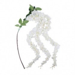 5X (FEHÉR Művirágok Wisteria Kerti lógó virágok Szőlődíszítés X5N2