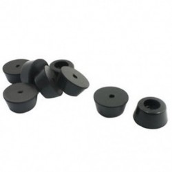 1X (8x univerzális fekete, gumi lábakkal alátét 26 * 21 * 12mm P4N6)