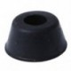 10 db 21 mm x 12 mm-es fekete kúpos, süllyesztett gumi lökhárítók, D8Q5
