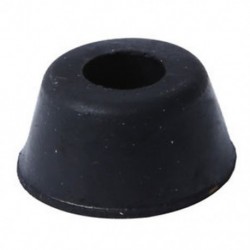 10 db 21 mm x 12 mm-es fekete kúpos, süllyesztett gumi lökhárítók, D8Q5
