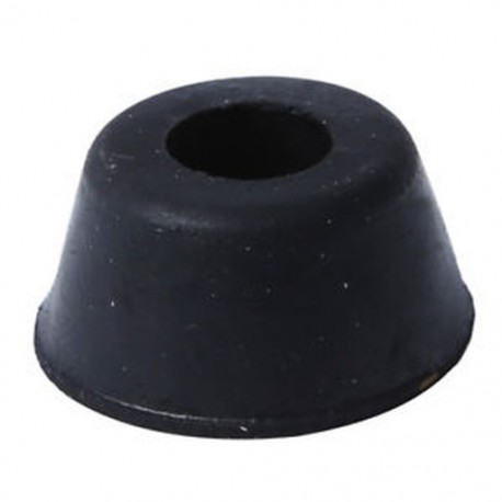 10 db 21 mm x 12 mm-es fekete kúpos, süllyesztett gumi lökhárítók, D8Q5