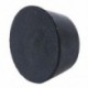 10 db 21 mm x 12 mm-es fekete kúpos, süllyesztett gumi lökhárítók, D8Q5