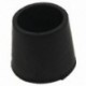 1X (gumi 22mm lyukos Dia szék asztal lábfedelet tartóval 4 db fekete J3M7)