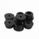 1X (gumi 25mmx12mm kúpos futópad lábvédő szék lábakkal 10 db N2B3)