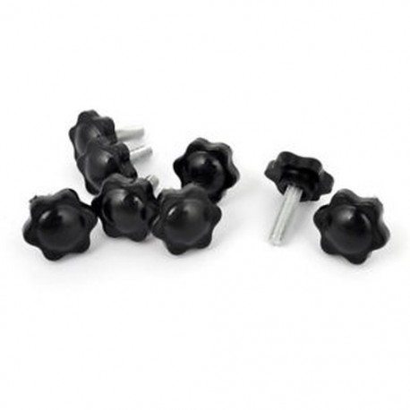 M6x20mm 25 mm-es csillagfejű, csavarozható típusú szorítógomb 8 db X7X4 J3V6 S8Y1