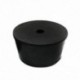 1X (2 db, 50 mm x 30 mm, kúpos, süllyesztett gumi láb lökhárítók, alátét alátét, fekete D6Y4)