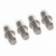 2X (50db szekrény szekrény fa vágószekrény támasztócsapok Szegek 16mm x 5m E8N5