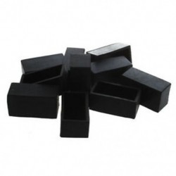 25 mm x 50 mm belső méretű szék asztal lábak téglalap borítók 10 db F4E5 J4E4