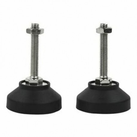 2X (2 db állítható menetes pólusú szintező talpbútor M8x50mm D1M9)