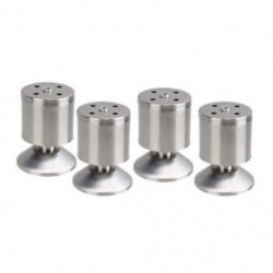 4X fém bútor lábak Szekrény asztal Asztali fiókok Kanapé lábak 80mm magasság P7R7